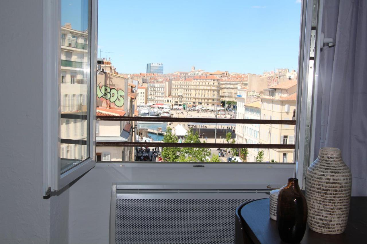 Apartamento Superbe Duplex Avec Vue Imprenable Sur Le Vieux Port Marsella Exterior foto